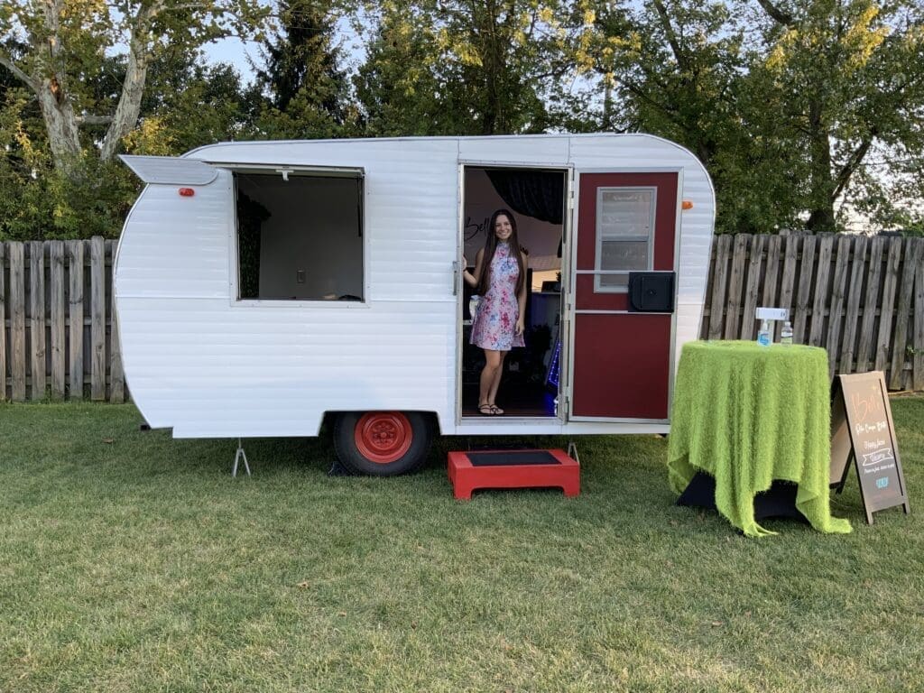Belle the camper by Emme Photo Booth